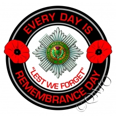 Scots Guards Remembrance Day Sticker